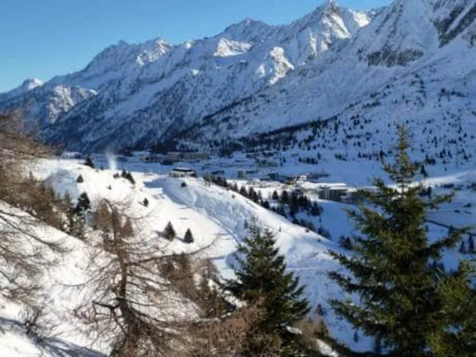 Ortles Alps in the winter