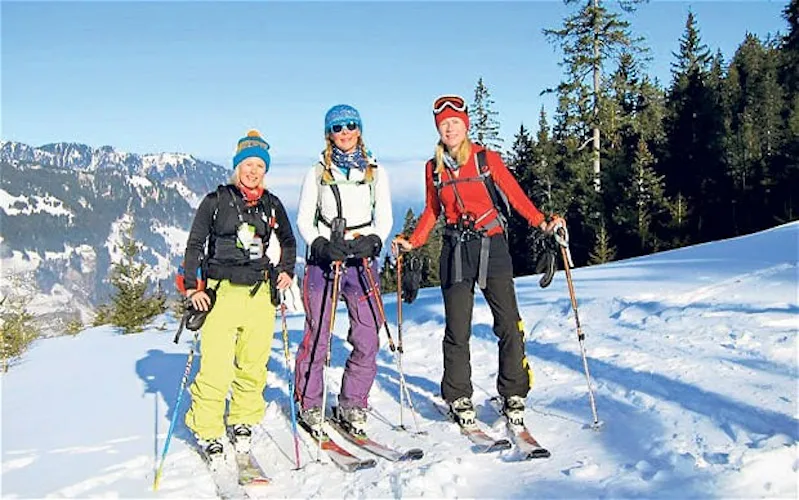 Ski touring 4-day guided program in Switzerland - several locations available