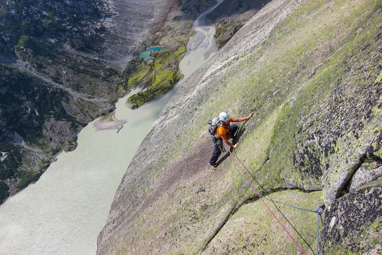 Rock Climbing - Climb Motörhead at Grimsel, Bernese Oberland Alps Switzerland