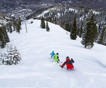 Aspen guided freeride day tours, Colorado