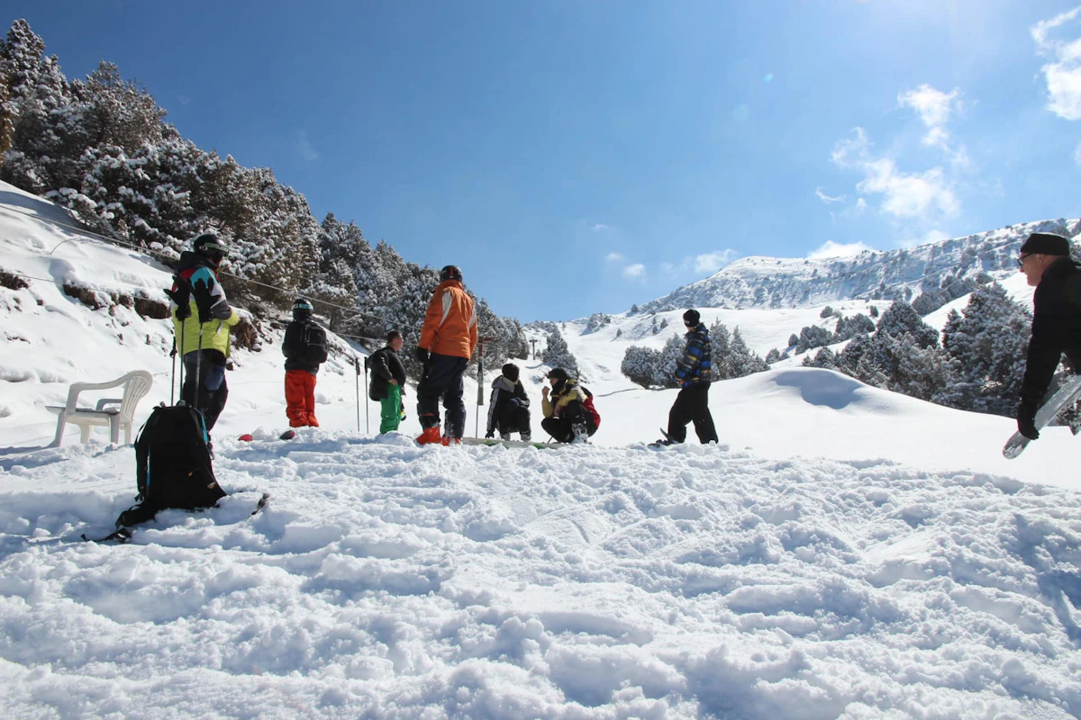 Ak Tash guided backcountry skiing