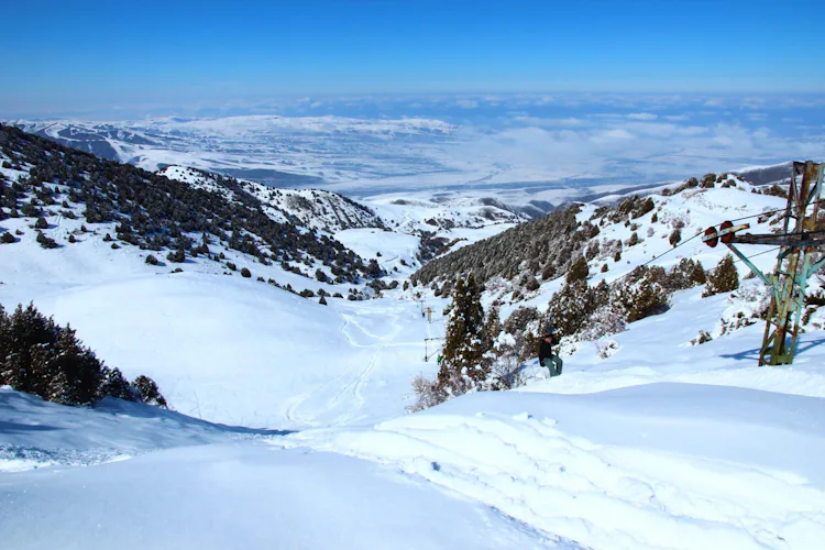 Ak Tash Backcountry ski terrain
