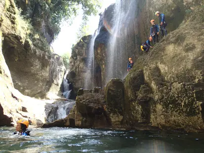 Le Gros Dard (Jura) 1/2 day guided canyoning