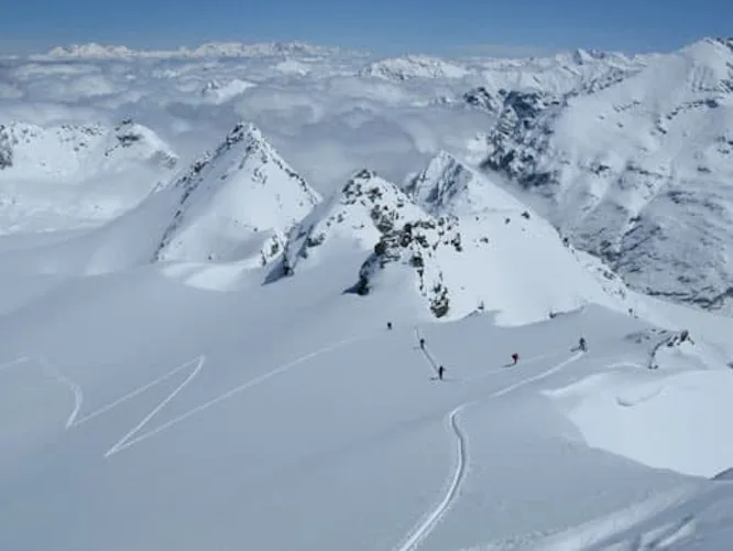Haute Route ski traverse from Chamonix to Zermatt