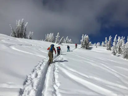 3-day Colorado Trail backcountry skiing traverse, near Denver