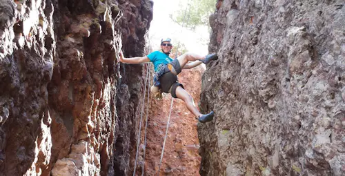 Rock climbing day trip in Vail, Colorado