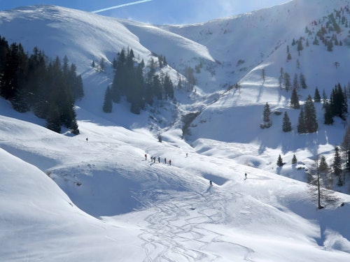 Sportgastein guided freeride skiing