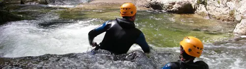 Gorges de Malvaux (Jura) 1/2 day guided canyoning