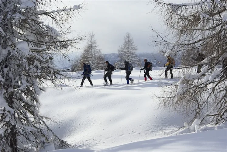 Snowshoeing on Hohe-Tauern