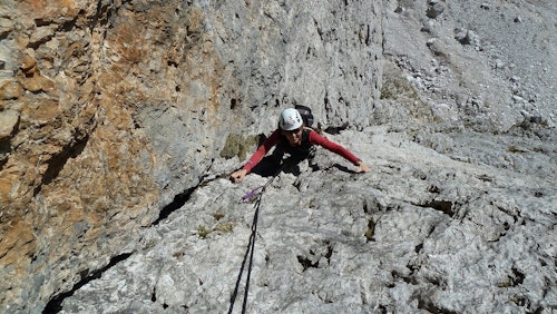 Guided multi-pith climbing tours in the Dolomites