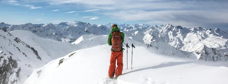 2-day ski touring guided program Gotthard Oberalpass Andermatt