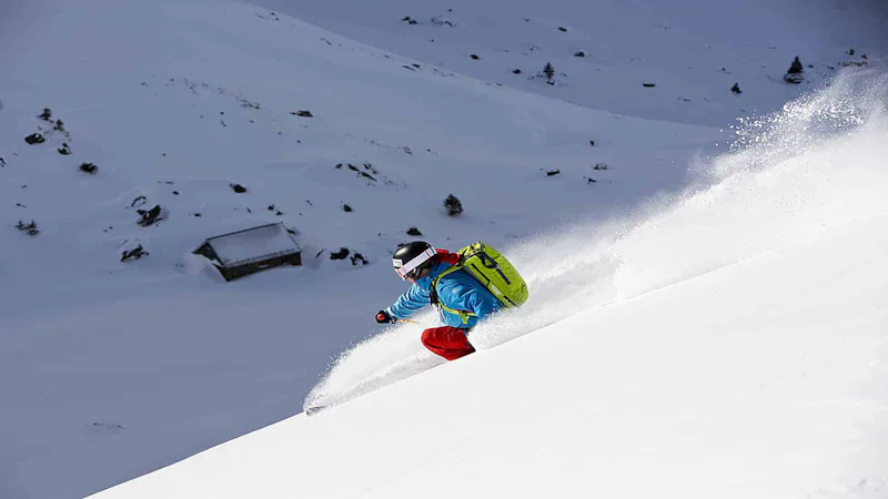 Guided freeride ski Engelberg