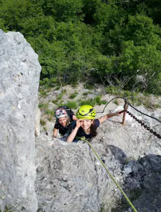 Mt. Forato, Tuscany, Guided Via Ferrata for Children