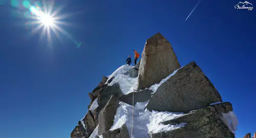 Ascensos clásicos alrededor del macizo del Mont Blanc, 5 días