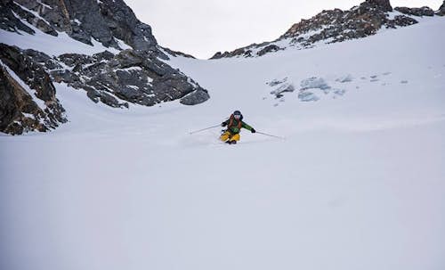 Backcountry skiing days in Central Chile, near Santiago