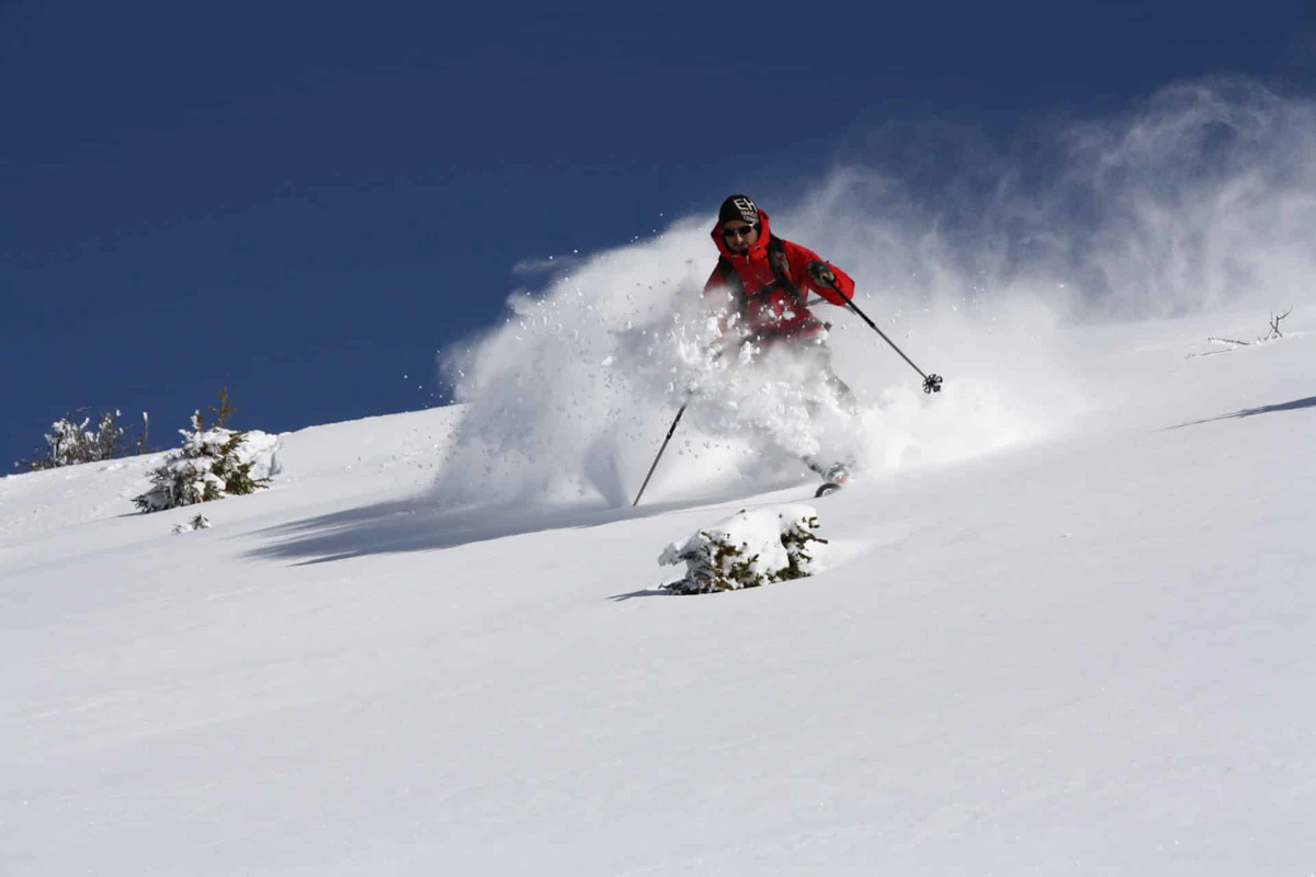 Verbier guided freeride ski