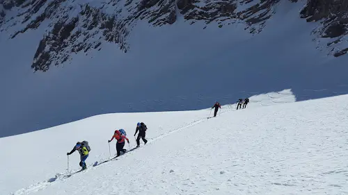 Terskey Ala-Too range 9-day ski touring traverse