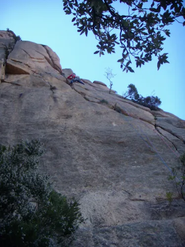 Porto Corsica rock climbing day