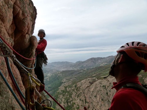 Ajaccio (Corsica) guided rock climbing tours