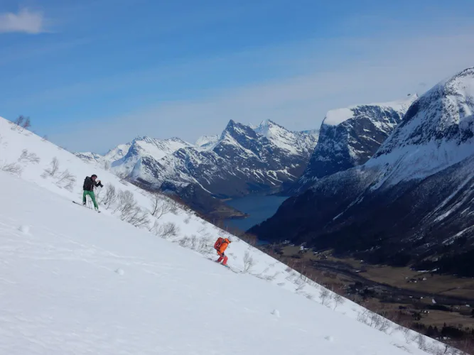 Ski touring week Sunnmore Alps Norway