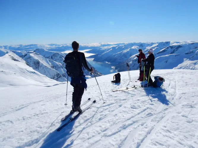 Ski touring Sogndal Norway