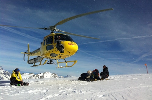 6-day heliski safari from Zermatt to Chamonix