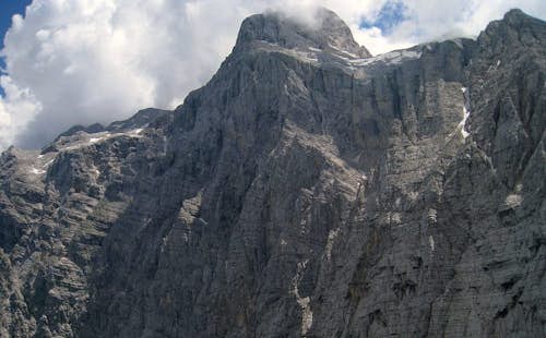 Multi-pitch climbing in Slovenia: Long German Route