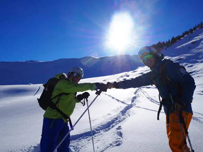 Kitzbuhel Alps Beginner’s Guided Freeride Skiing