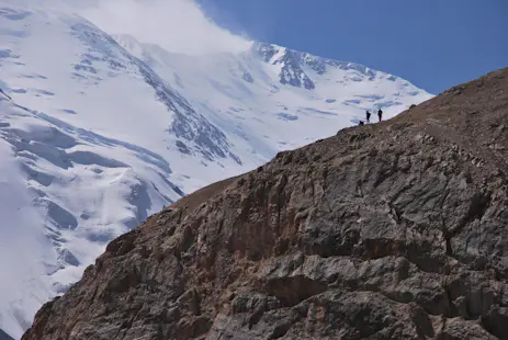Climbing Lenin Peak in Pamir