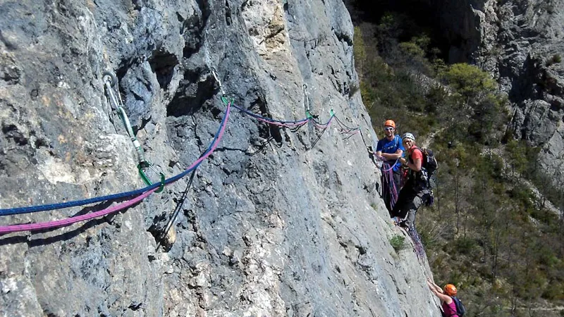 Orpierre rock climbing 1