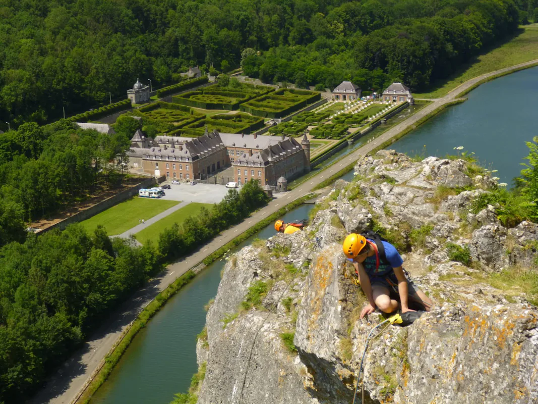 Freyr rock climbing