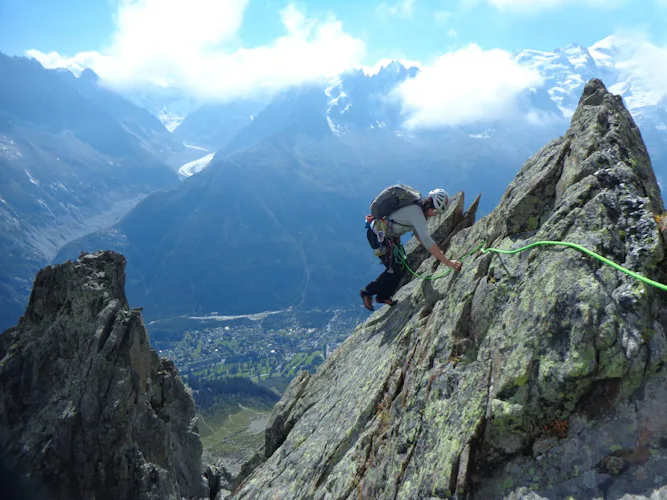 Chamonix Valley 5-day rock climbing adventure 10