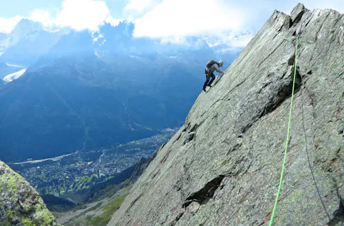 Valle de Chamonix aventura de 5 días en escalada en roca