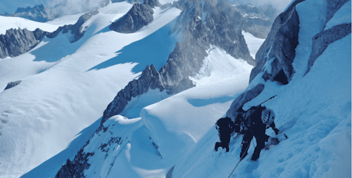 Alpine climbing 6-day trip in Chamonix