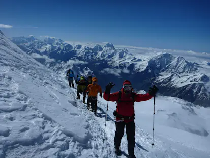 Climbing Mount Elbrus (5642 m)