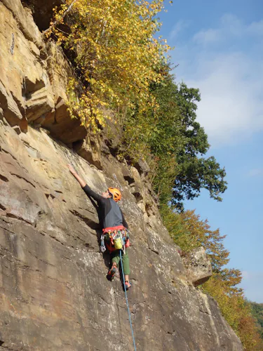Durnal guided 1-day rock climbing trip