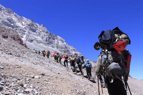 Climbing Mount Aconcagua, 18 days