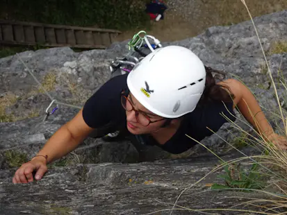 Grands Malades guided rock climbing, Namur