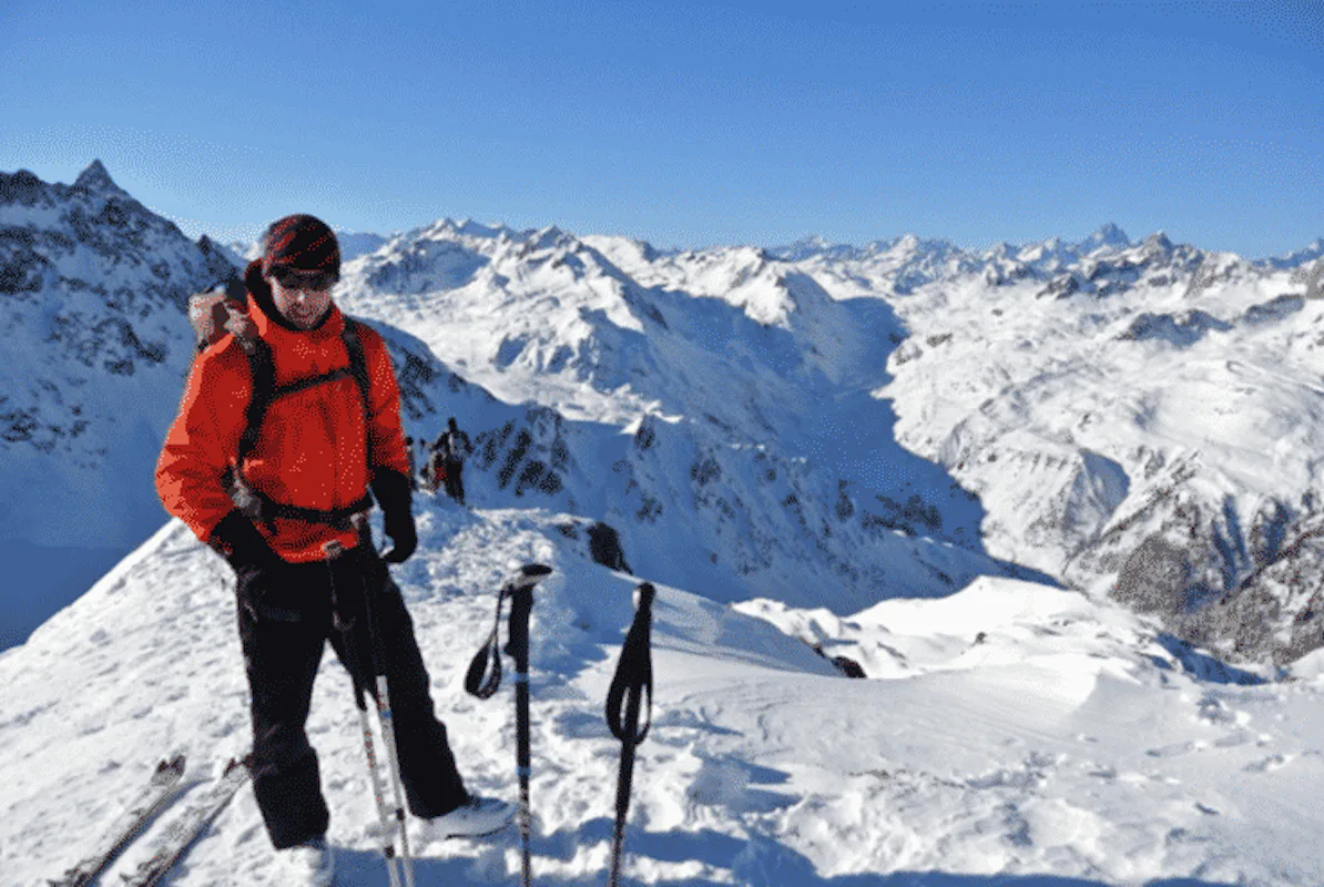 ski touring Ticino