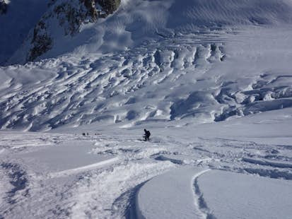 Excursion guidée de ski hors-piste dans la Vallée Blanche