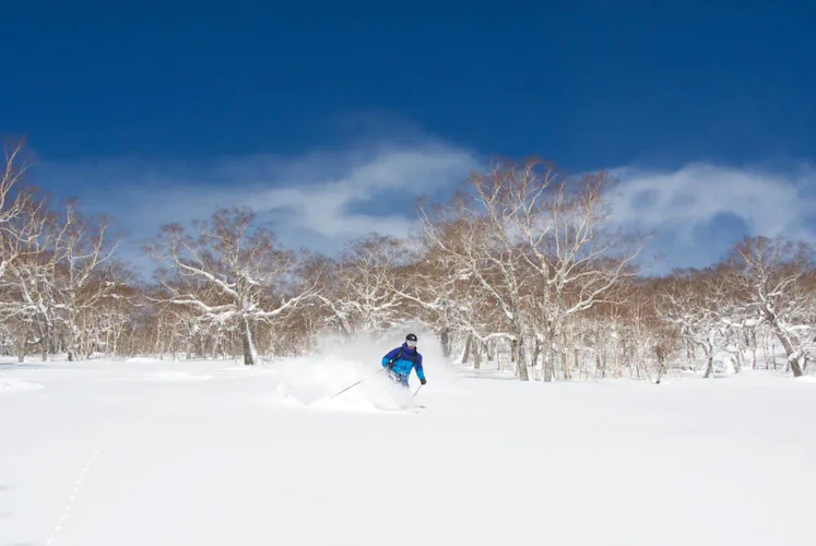 Ski touring on Mount Yotei in Hokkaido