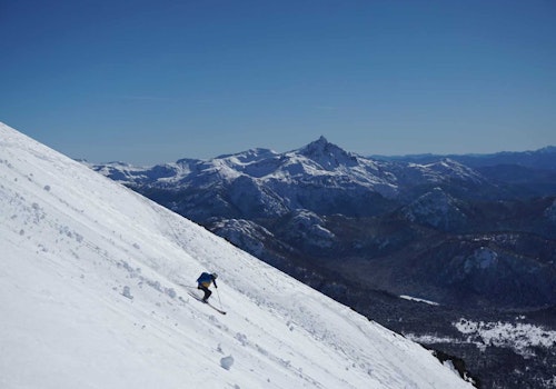Guided ski tour in Villarrica, Lonquimay and Llaima