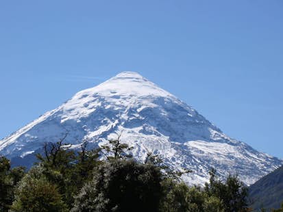 Climb the Lanin Volcano in one or two days