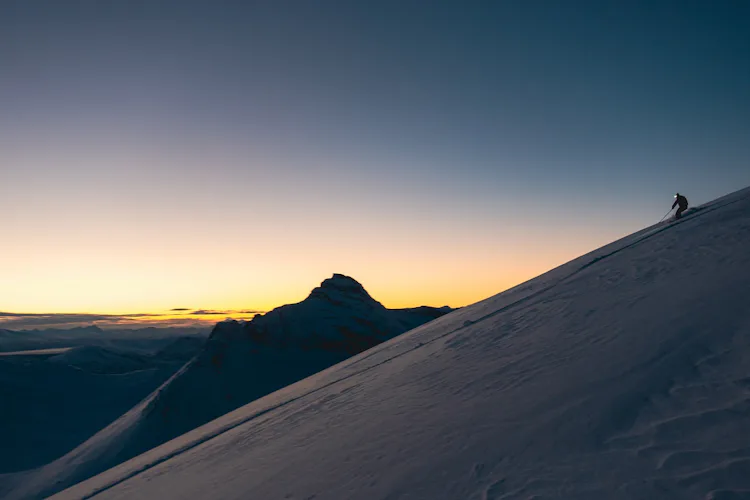 ski touring abisko