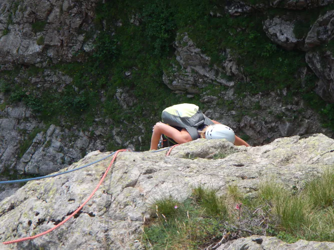 Ailefroide rock climbing
