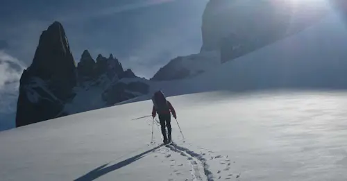 Punta Velluda 2-day winter ascent