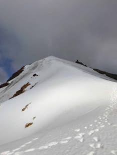 Cerro Electrico one-day ski tour near El Chaltén