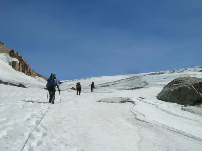 Gorra Blanca alpine climb in 5 days 4