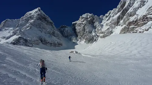 Alpe Sangiatto and Pizzo Bandiera ski touring