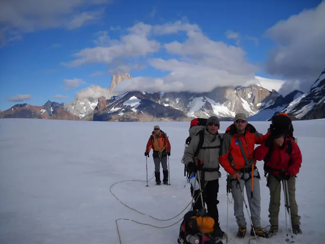 Paso Marconi 4-day glacier trekking trip 4